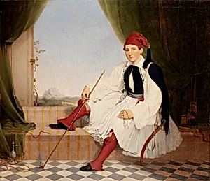 Portrait of John B. Carmac, in Greek Evzone Costume