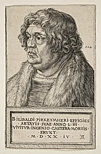 Portrait of Wilibald Pirkheimer