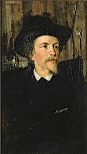 Portrait of Wyatt Eaton by J. Alden Weir