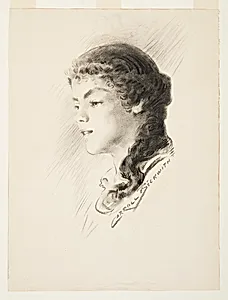 Portrait, possibly Elizabeth Vail