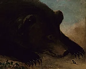 Portraits of a Grizzly Bear and Mouse, Life Size