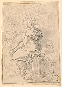 Possibly the Virgin and Child