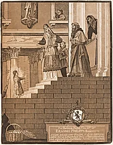 Presentation of the Virgin in the Temple, after Titian (right sheet)