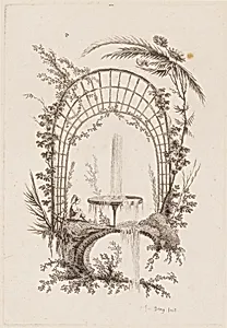 Print by Jean-Baptiste Pillement, French, 1728–1808
