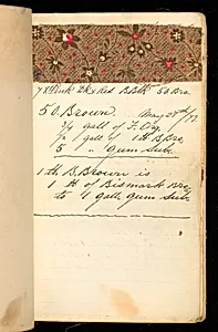Printer's sample book