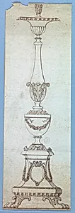 Project for a Candelabrum by Unknown