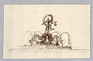 Project for a Fountain by Unknown
