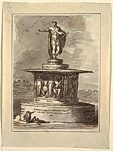 Project for a monument for Foro Bonaparte, Milan, 1800 by Felice Giani, Italian, 1758–1823