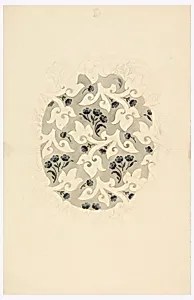 Project for a woven or printed fabric