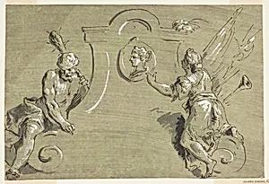 Project for Part of a Painted Decoration