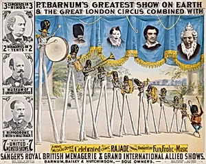 P.T. Barnum, James Bailey and James Hutchinson