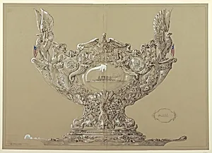 Punchbowl for U.S.S. Louisiana