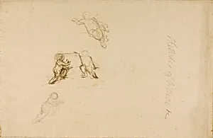 Putti (sketches of Venice) by Miner Kilbourne Kellogg