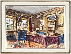 Pynson Wilmot Bennitt's Room, Trinity College, Oxford