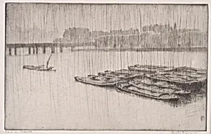 Rain on Thames