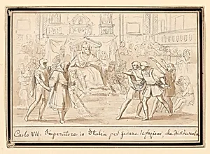 Reconciliation of Enemies in Italy by the Emperor Henry VII by Unknown