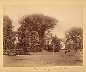 Residence of Mr. Alcott, from the album Views of Charlestown, New Hampshire