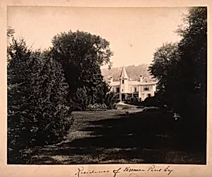 Residence of Sherman Paris, Esquire, from the album Views of Charlestown, New Hampshire