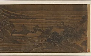River Valley with houses and temples