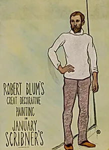 Robert Blum's/Great Decorative/Painting/In/January/Scribner's.