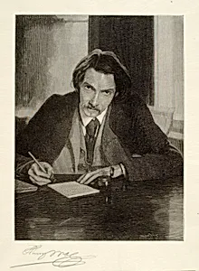 Robert Louis Stevenson by Henry Wolf
