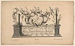 Rocaille Motifs and Dados, from Set No. 120