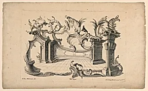 Rocaille Motifs and Dados, from Set No. 120