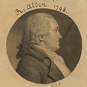 Roger Alden by Charles Balthazar Julien Févret de Saint-Mémin, 12 Mar 1770 - 23 Jun 1852