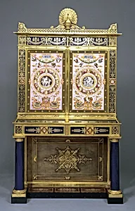Royal Jewel Cabinet with SÃ¨vres Plaques