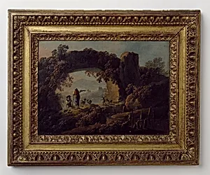 Rustic Landscape with Aqueduct and Figures