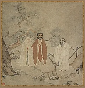 Sakyamuni, Lao Tzu, and Confucius by Unknown