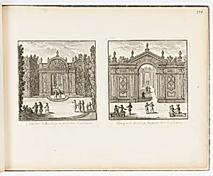 Sallon de treillage du petit bois de Sceaux