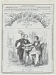 Salmon P. Chase by Bobbett & Hooper Wood Engraving Co., active 1855 - 1870?