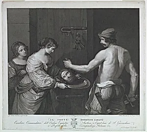 Salome Receiving the Head of John the Baptist by Francesco Rainaldi, Italian, 1770 - 1805