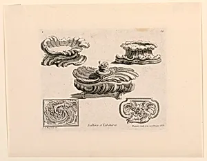 Salt Cellar and Snuff Boxes