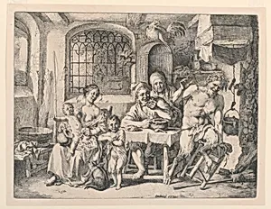 Satyr in the Peasant's House