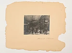 (Scenes from the Lives of the People, Portfolio) (Untitled)