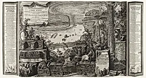 Scenographia Campi Martii, page from Il Campo Marzio dell'Antica Roma