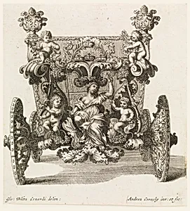 Second Carriage of Lord Castelmaine: rear view