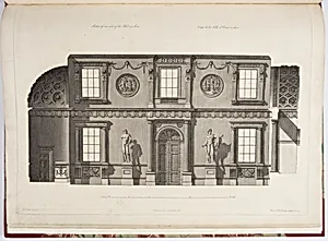 Section of the Long Side of Entrance Hall at Syon House, Middlesex, in Works in Architecture of Robert and James Adam, Vol. II, 2nd Edition