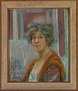 Self Portrait in 1924 by Alice Pike Barney