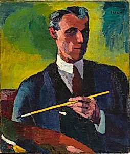Self-Portrait by H. Lyman Saÿen
