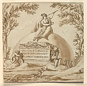 Sepulchral Monument for Astronomer Giovanni B. Fagiuoli by Giuseppe Barberi, Italian, 1746–1809