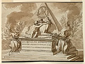 Sepulchral Monument for the Poet Colte, of Rome