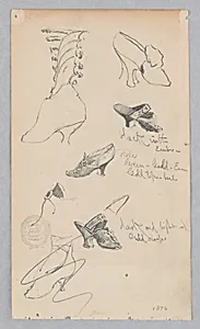 Shoes by Robert Frederick Blum, American, 1857–1903