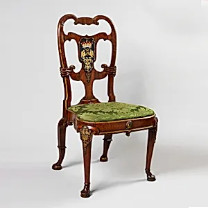 Side Chair with Coat of Arms of Fourth Earl of Scarsdale