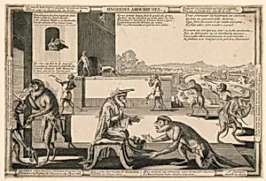 Singeries Amouresuses, Plate 2