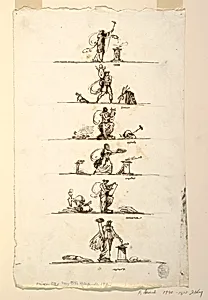Six Antique Gods and Goddesses