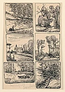 Six Landscape Studies, New Milford