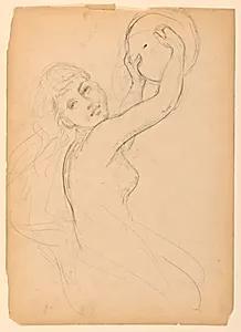 Sketch for a Bacchante
